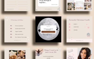 Christmas Instagram Post & Story Template Canva