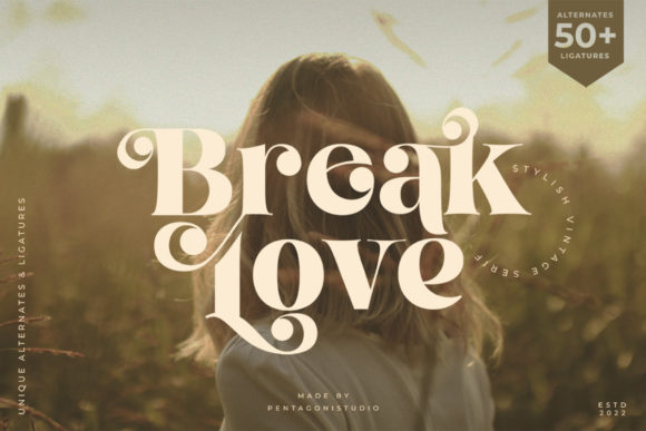 Break Love Font