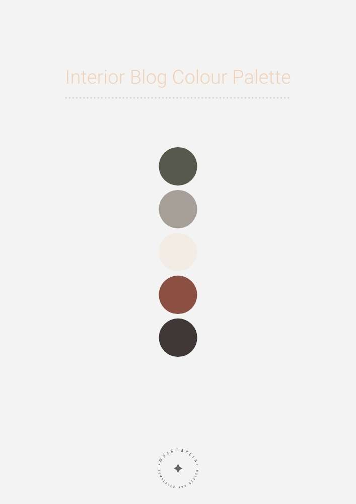 Interior Blog Colour Palette