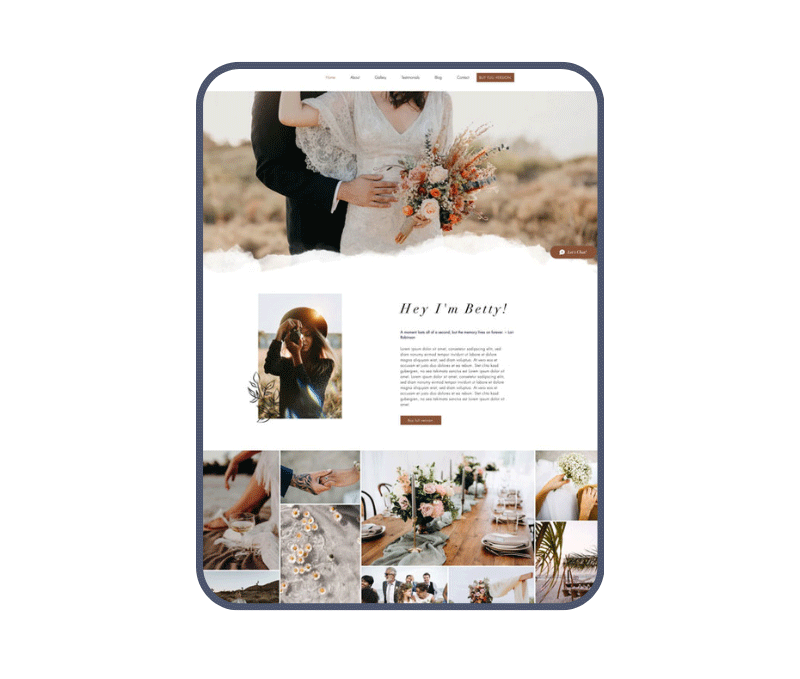 Lou Website Template