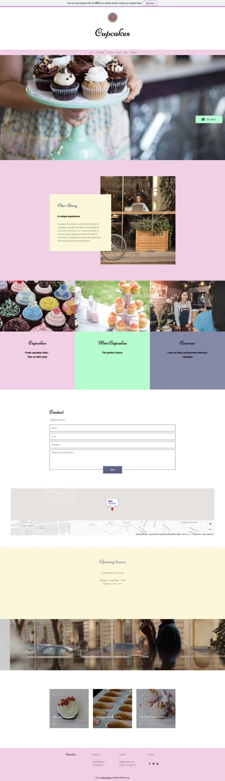 cupcake website